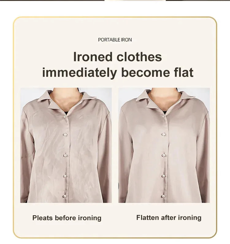 Portable Mini Steam Iron for Clothes