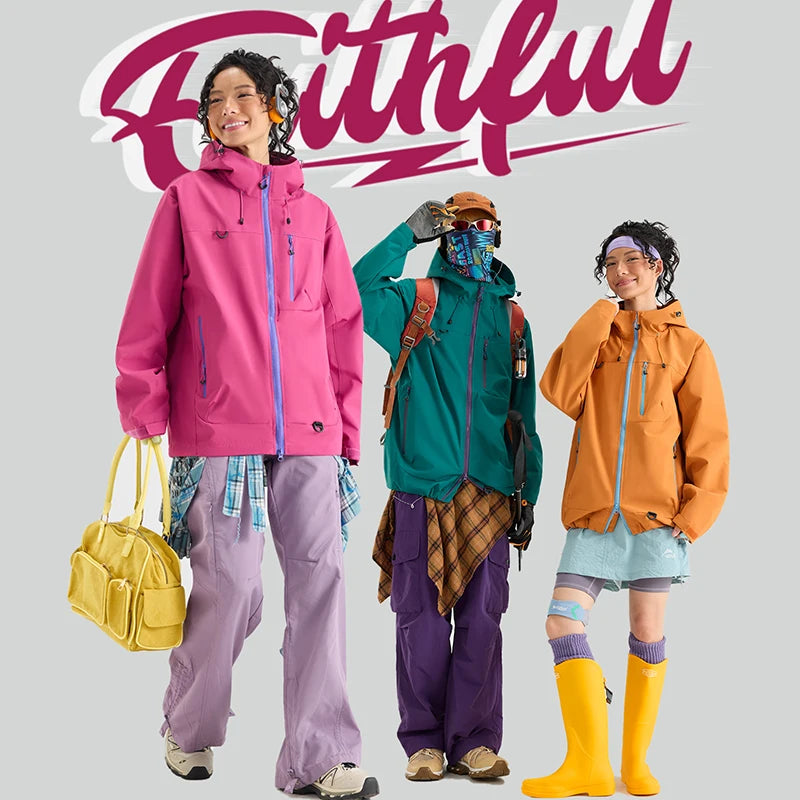 Windbreaker Hooded Jacket for Men and Women