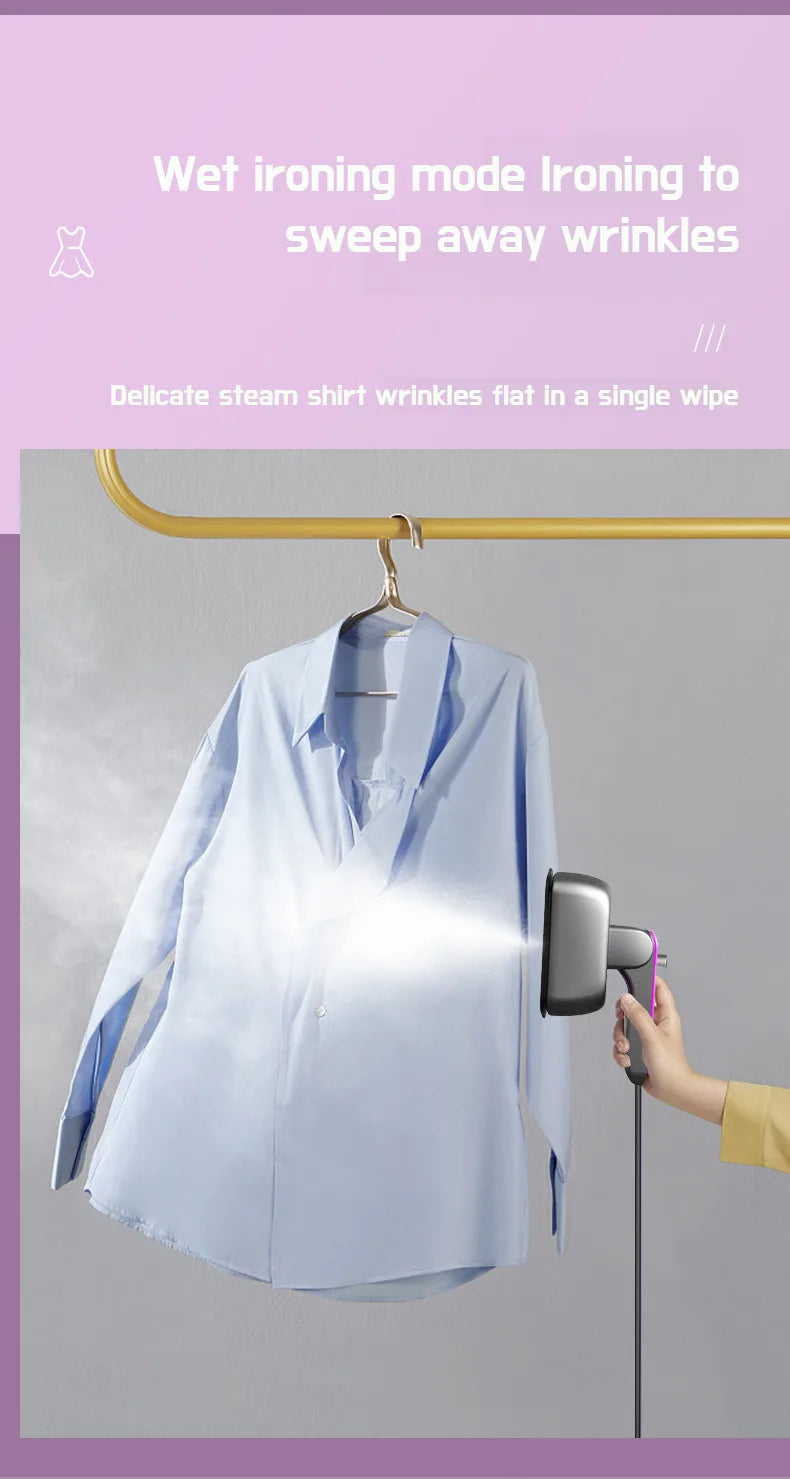Portable Mini Steam Iron for Clothes