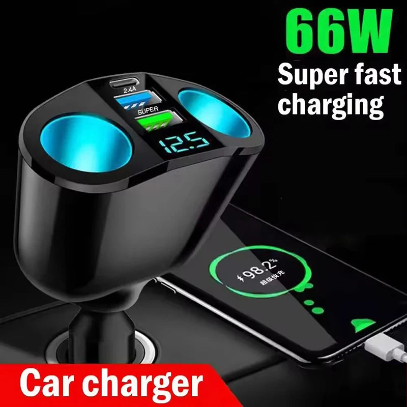 Multiple USB Car Charger