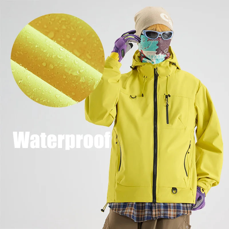 Windbreaker Hooded Jacket for Men and Women
