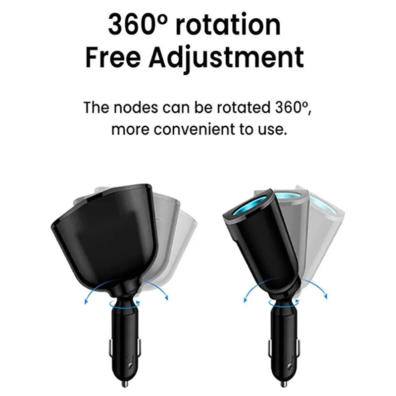 Multiple USB Car Charger