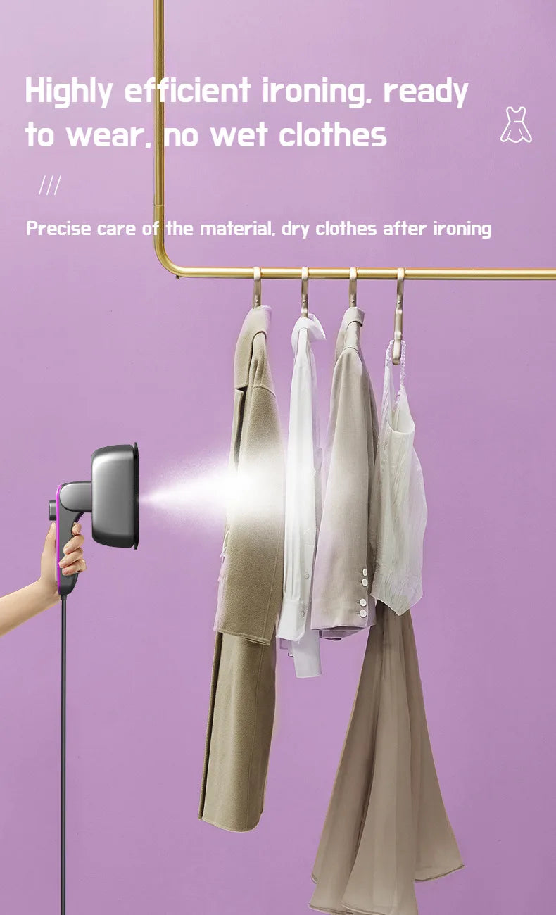 Portable Mini Steam Iron for Clothes
