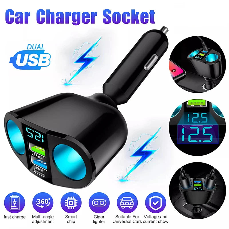 Multiple USB Car Charger