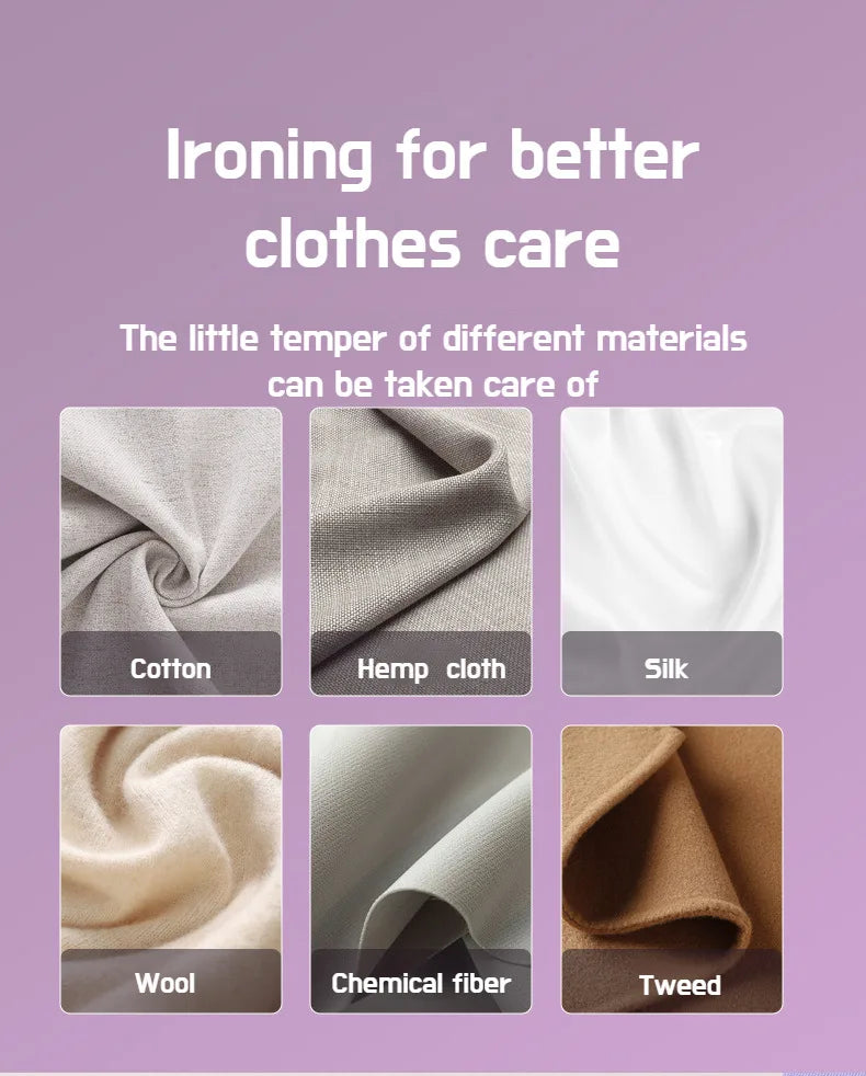 Portable Mini Steam Iron for Clothes