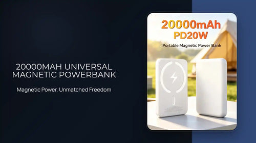 20000mAh Universal Magnetic Powerbank by@Outfy